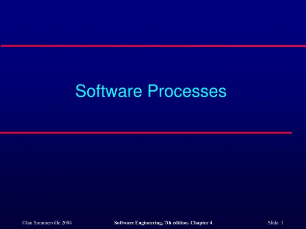software processes