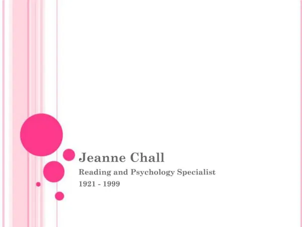 Jeanne Chall