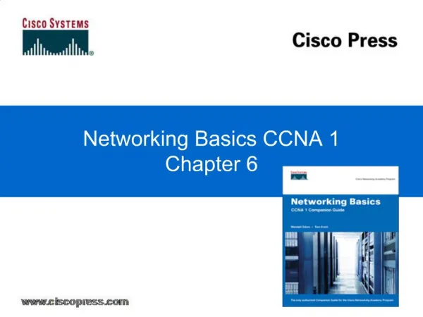 Networking Basics CCNA 1 Chapter 6