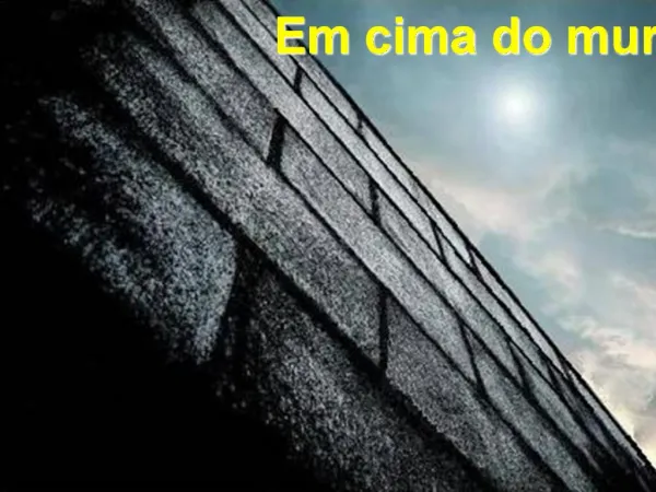 Em cima do muro