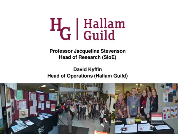 Professor Jacqueline Stevenson H ead of Research ( SIoE ) David Kyffin