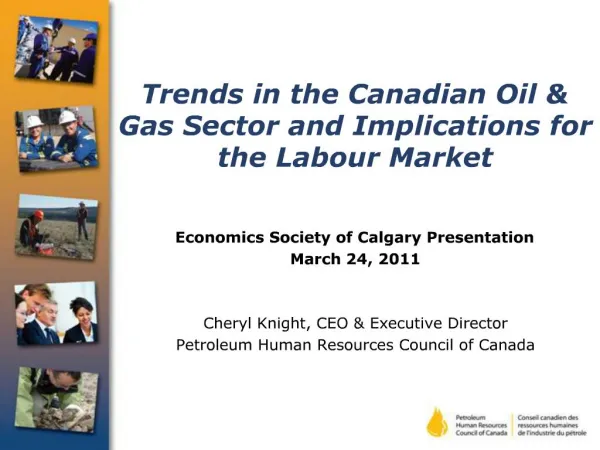 Trends in the Canadian Oil Gas Sector and Implications for the Labour Market