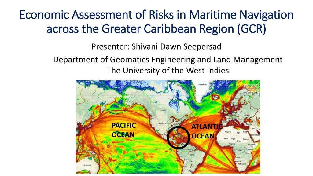 economic assessment of risks in maritime navigation across the greater caribbean region gcr