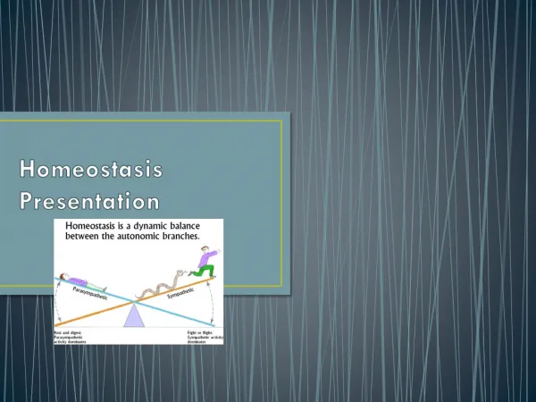 Homeostasis Presentation