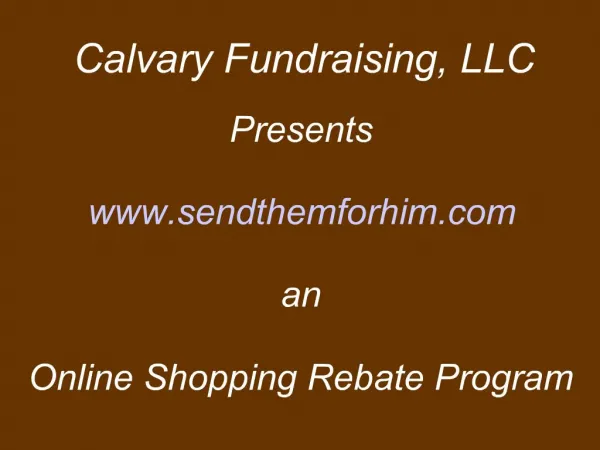 Calvary Fundraising, LLC