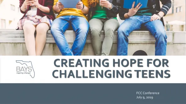 Creating HOPE for challenging teens