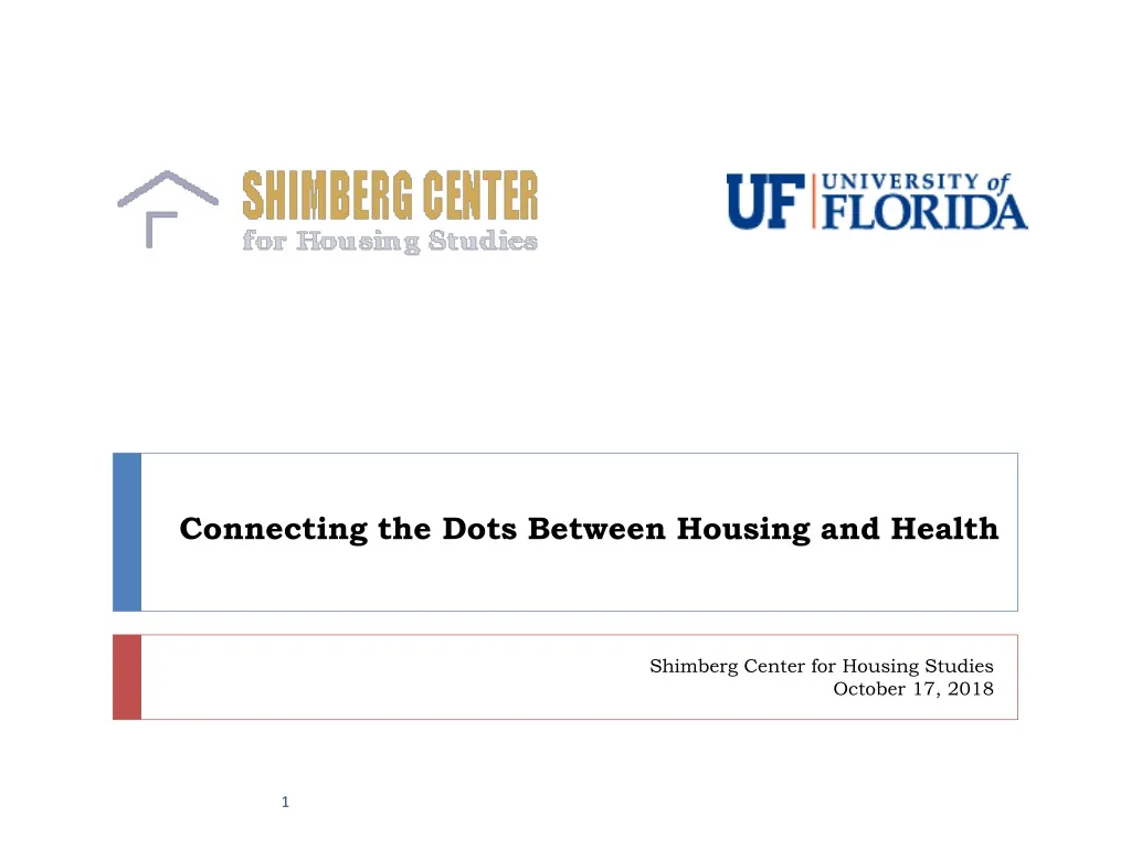 connecting the dots between housing and health