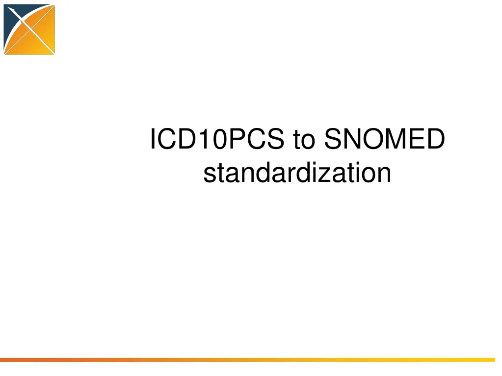 icd10pcs to snomed standardization