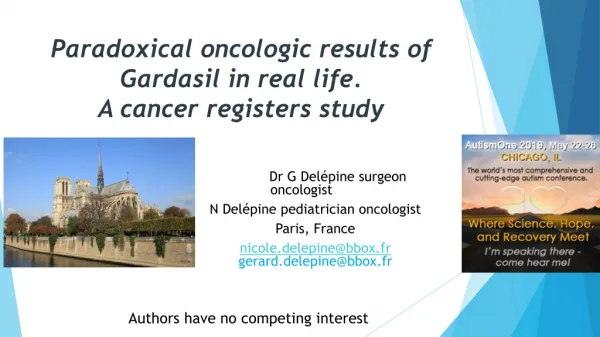 Paradoxical oncologic results of Gardasil in real life. A cancer registers study