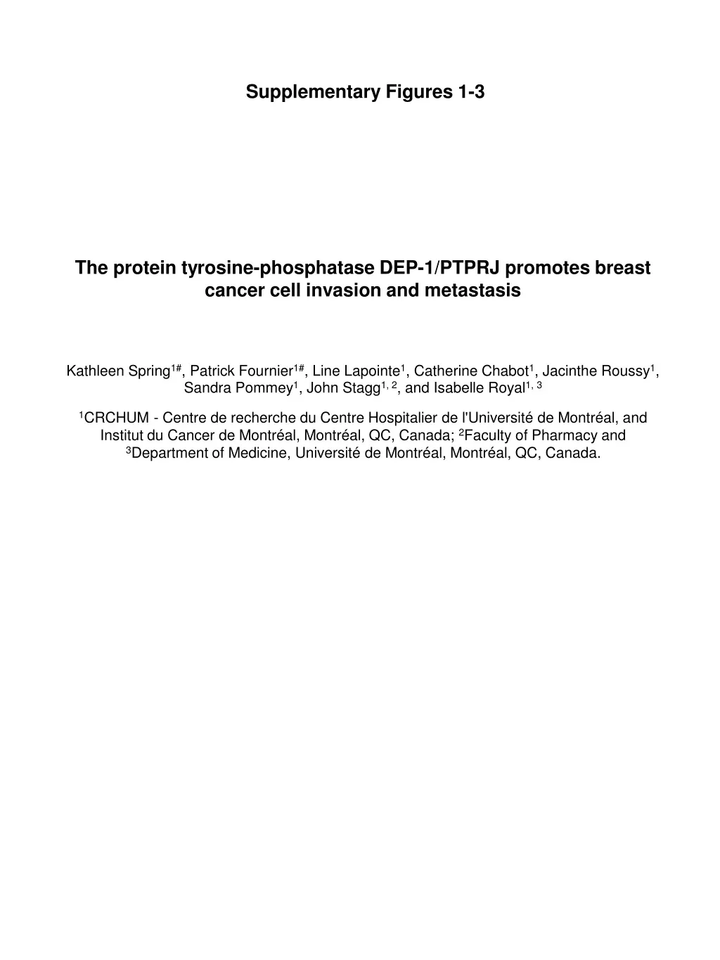 supplementary figures 1 3 the protein tyrosine