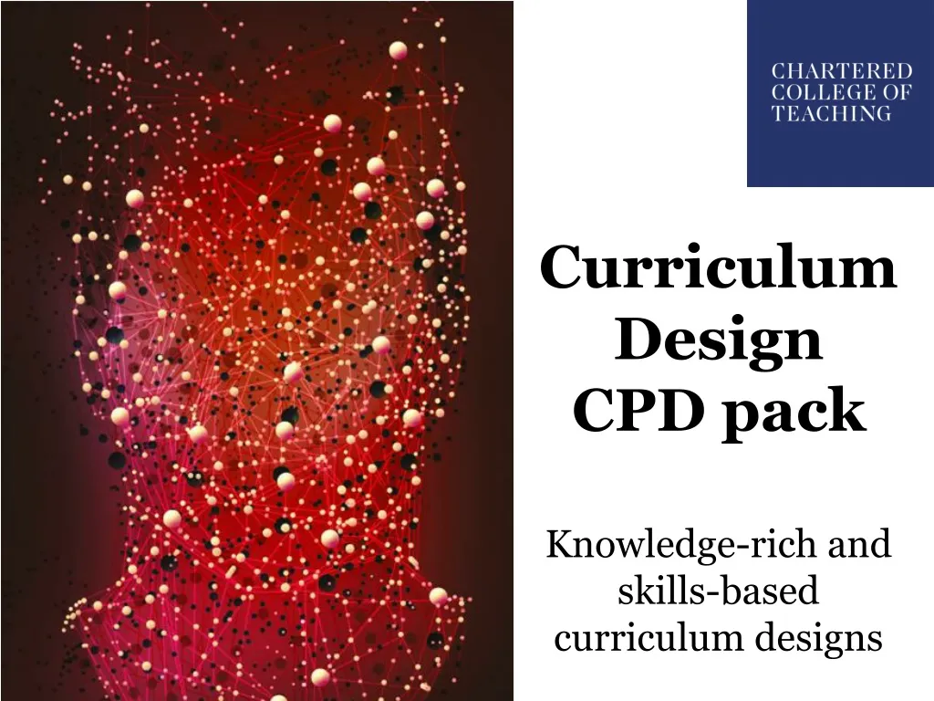curriculum design cpd pack a knowledge rich