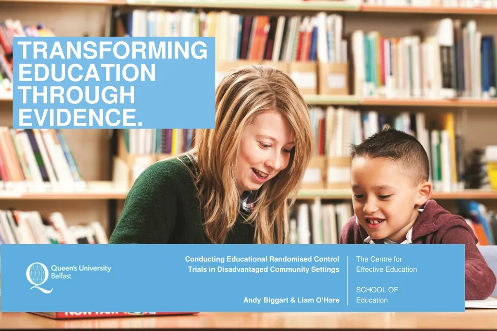 transforming education through evidence