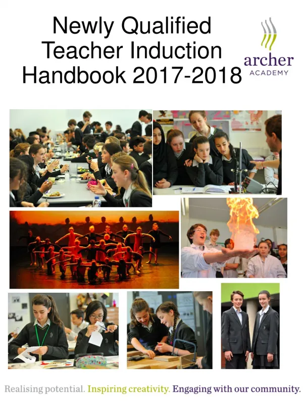 Newly Qualified Teacher Induction Handbook 2017-2018