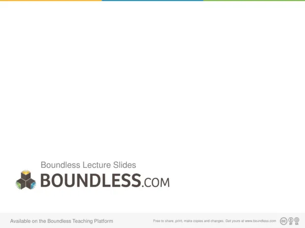 Boundless Lecture Slides