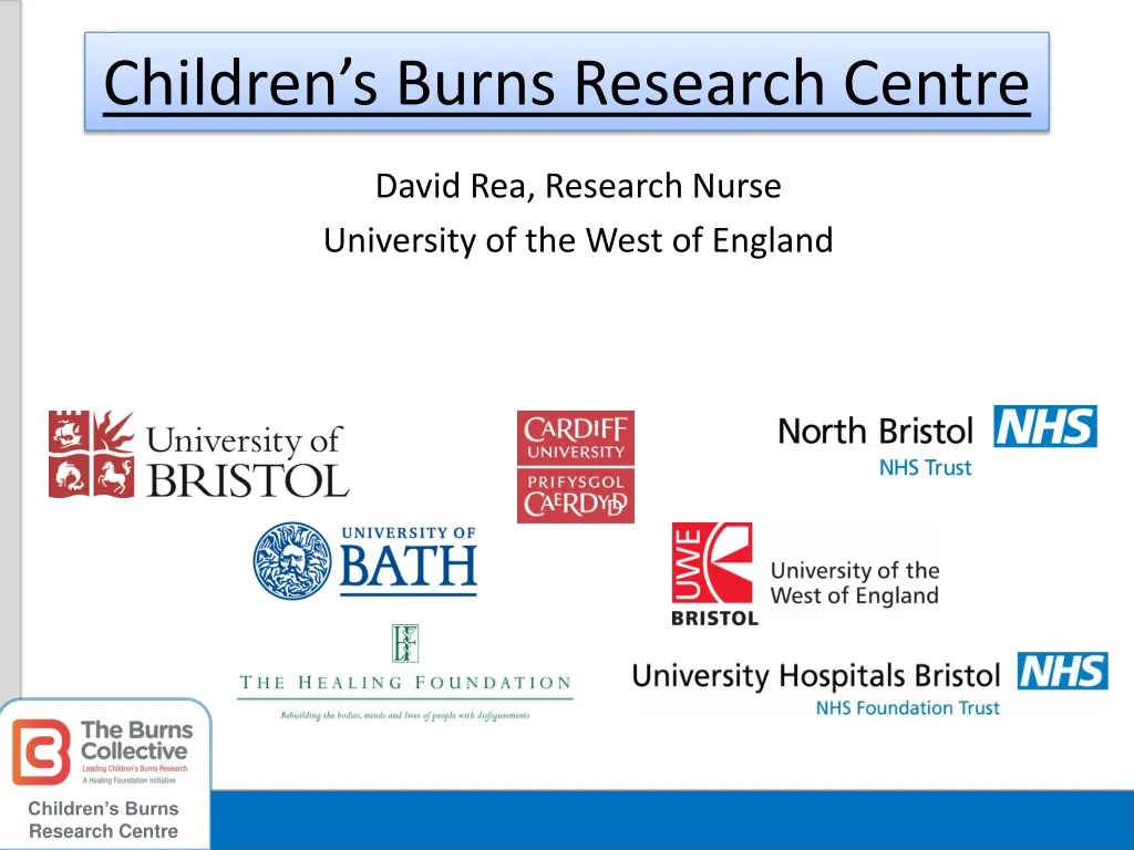 children s burns research centre