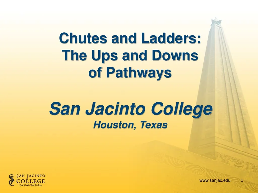 chutes and ladders the ups and downs of pathways san jacinto college houston texas