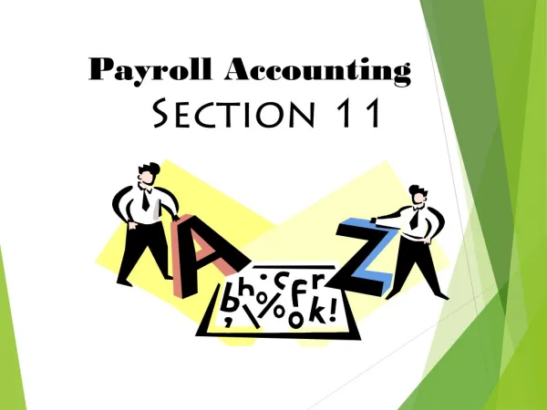 Payroll Accounting Section 11