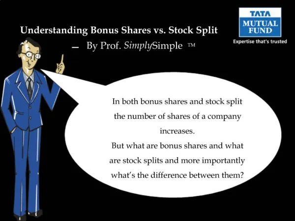 In both bonus shares and stock split the number of shares of a company increases. But what are bonus shares and what are