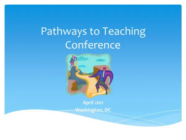 Pathways to Teaching Conference