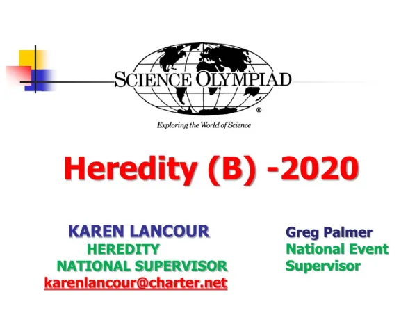 Heredity (B) -2020