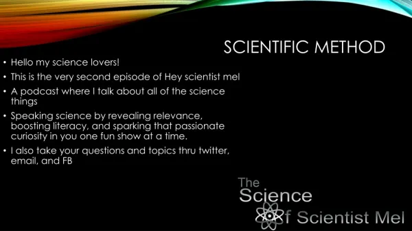 scientific method
