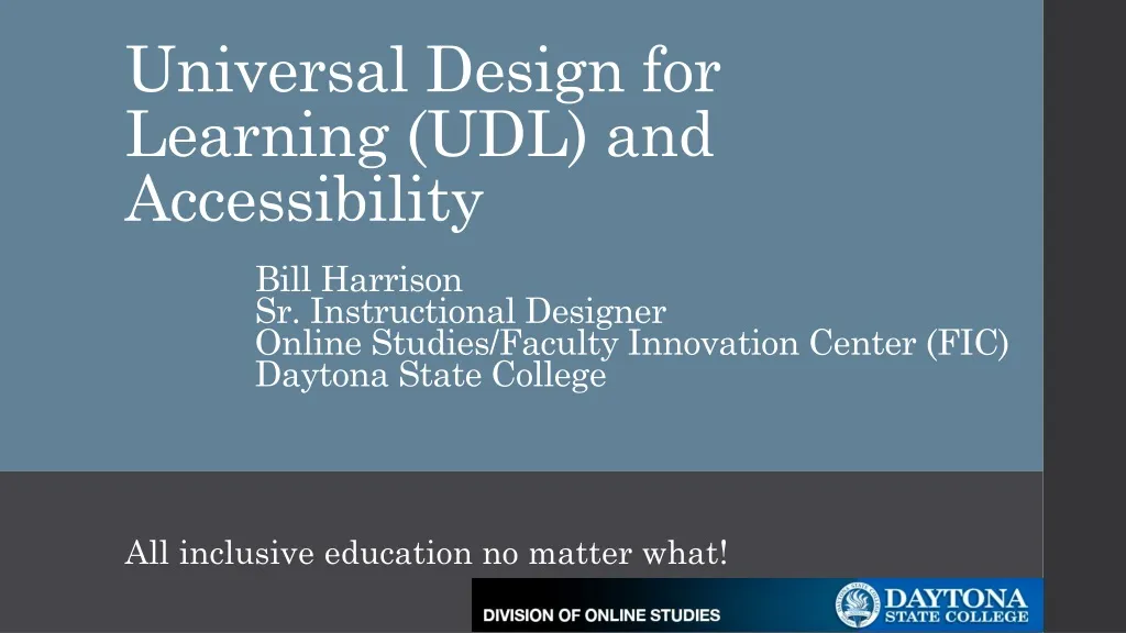 universal design for learning udl and accessibility