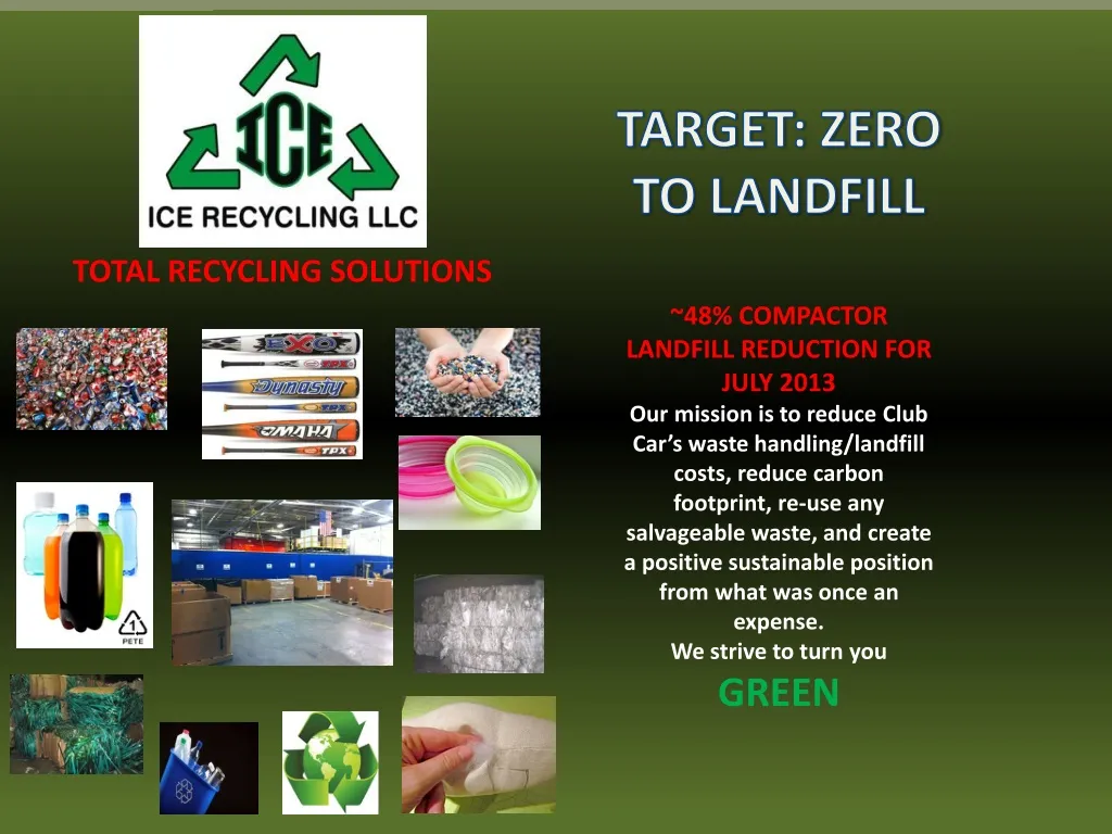 target zero to landfill