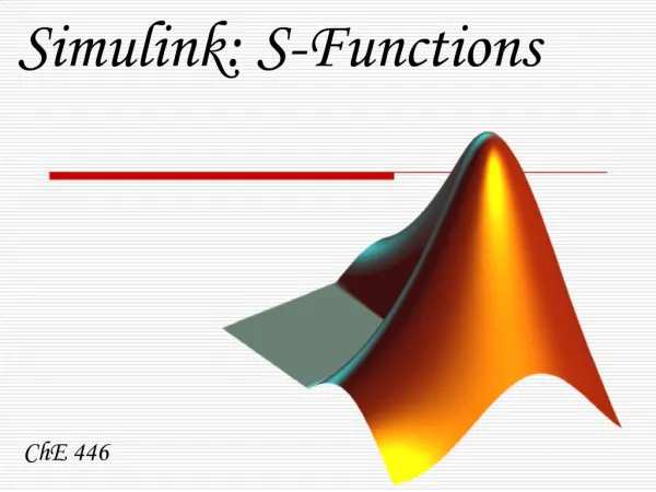 Simulink: S-Functions
