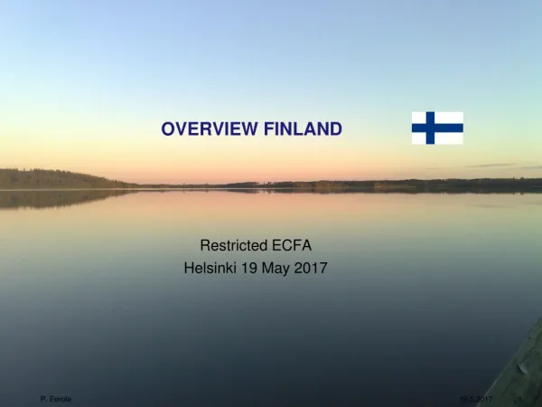 OVERVIEW FINLAND