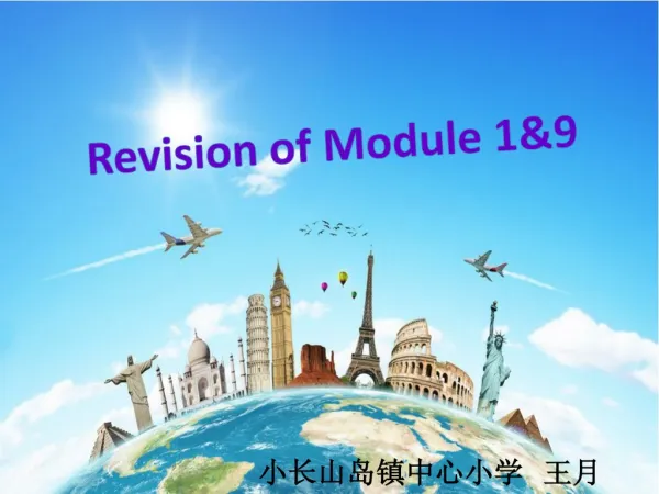Revision of Module 1&amp;9