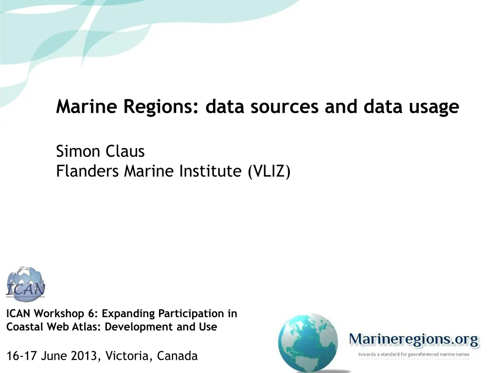 marine regions data sources and data usage simon