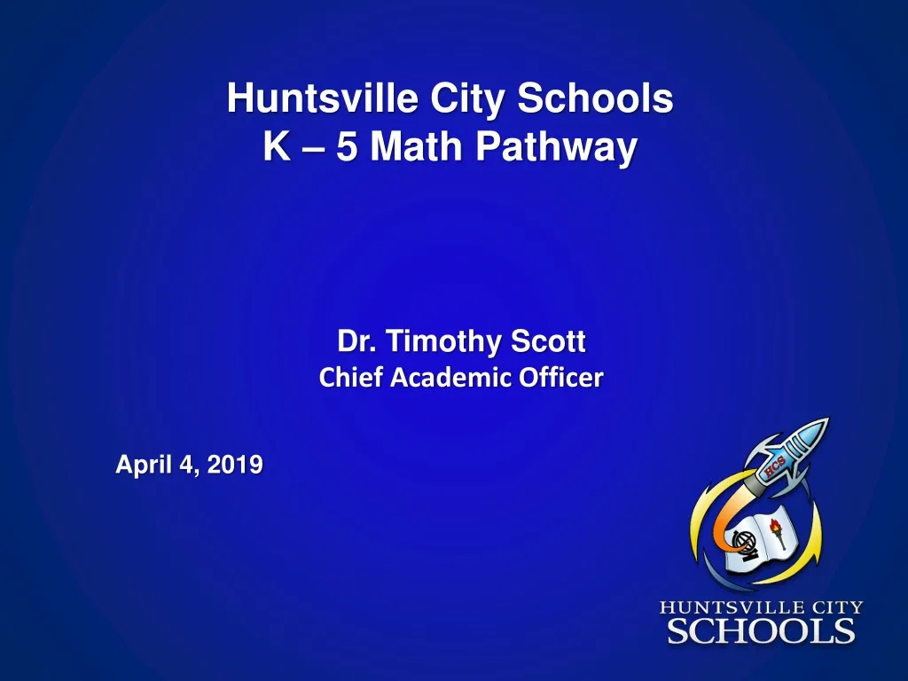 huntsville city schools k 5 math pathway