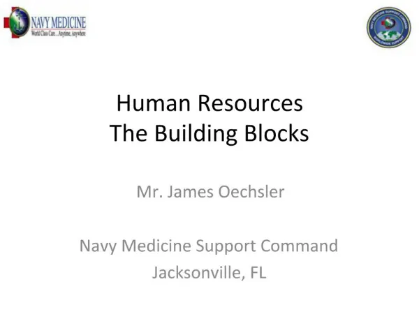 Human Resources The Building Blocks