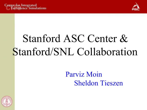 Stanford ASC Center Stanford