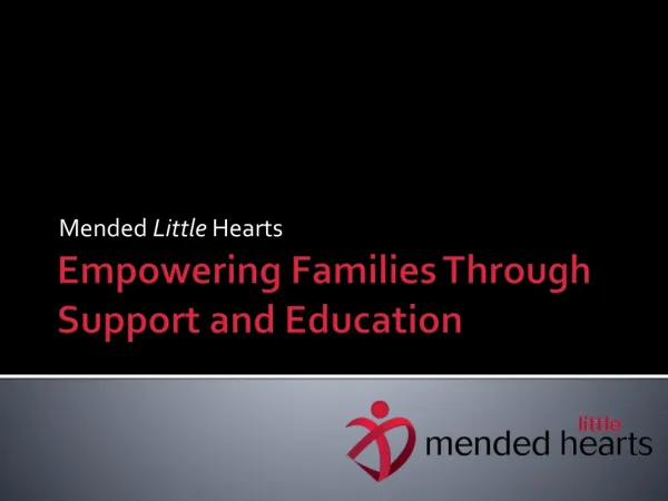 Empowering Families Through Support and Education