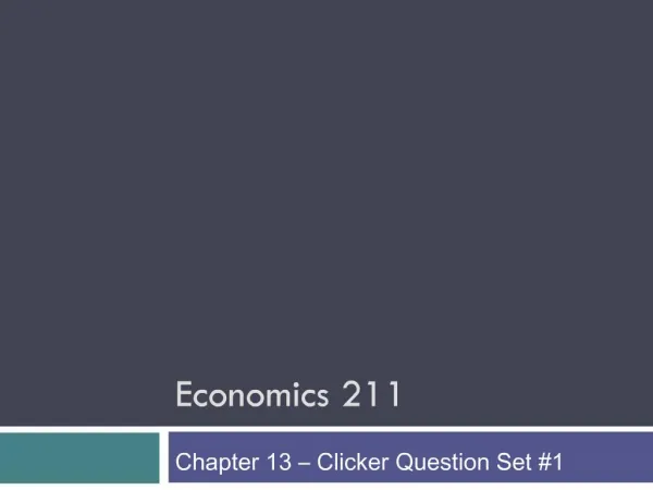 Economics 211