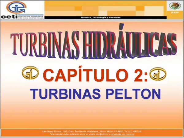 CAP TULO 2: TURBINAS PELTON