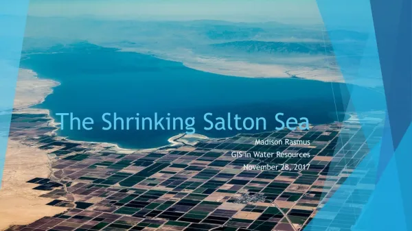 The Shrinking Salton Sea