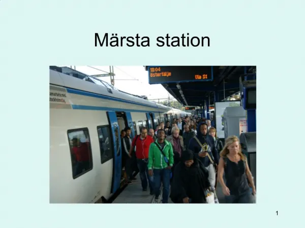 M rsta station