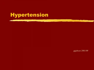Hypertension - slide 1