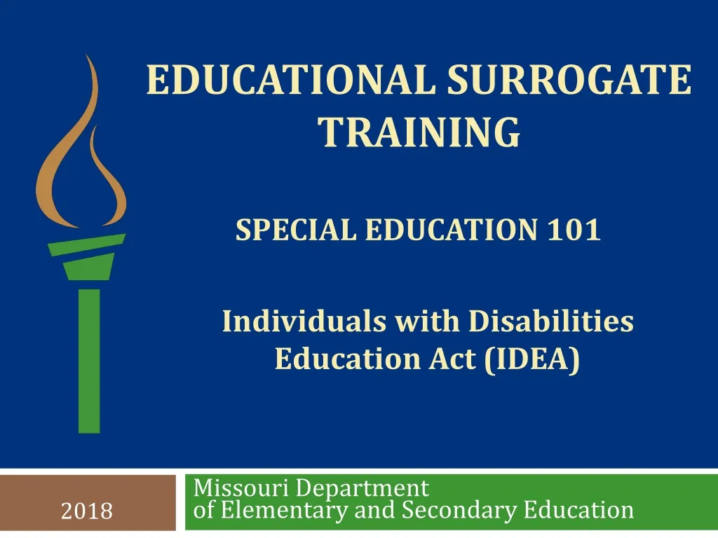 educational surrogate training special education 101
