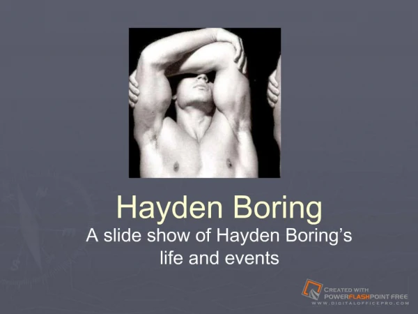 Hayden Boring