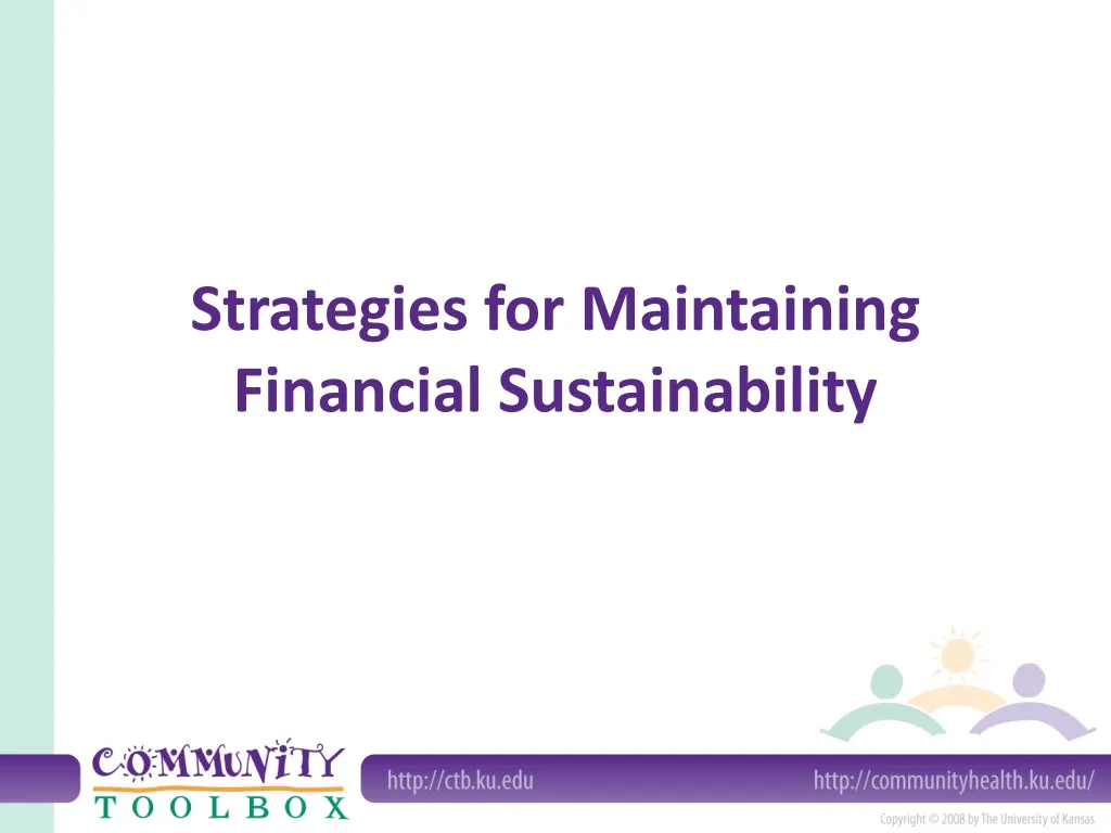 strategies for maintaining financial sustainability
