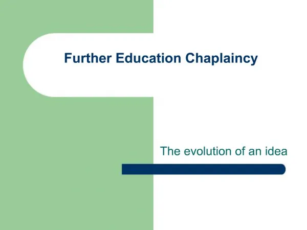 Further Education Chaplaincy