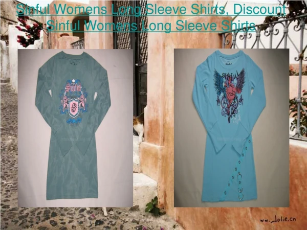 Sinful Womens Long Sleeve Shirts
