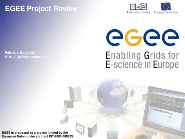 EGEE Project Review