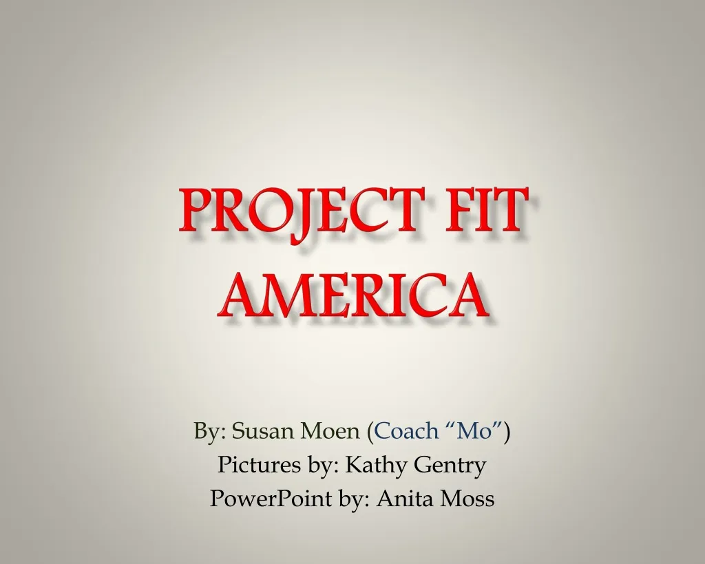 project fit america