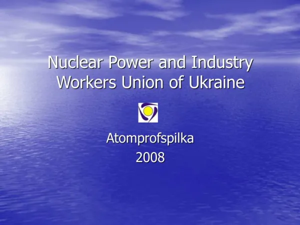 Nuclear Power and Industry Workers Union of Ukraine