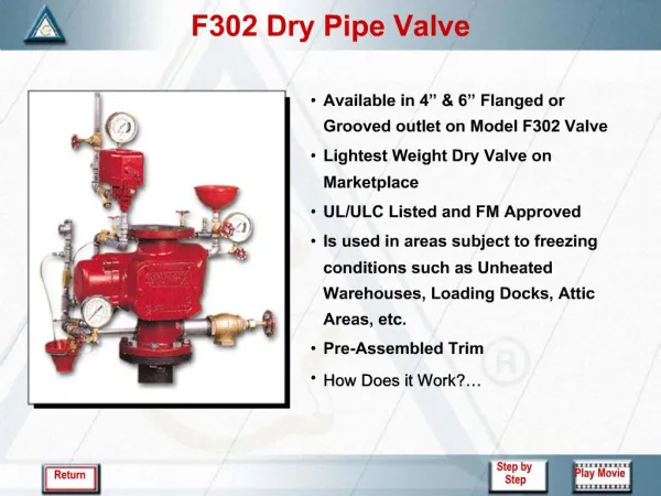 F302 Dry Pipe Valve