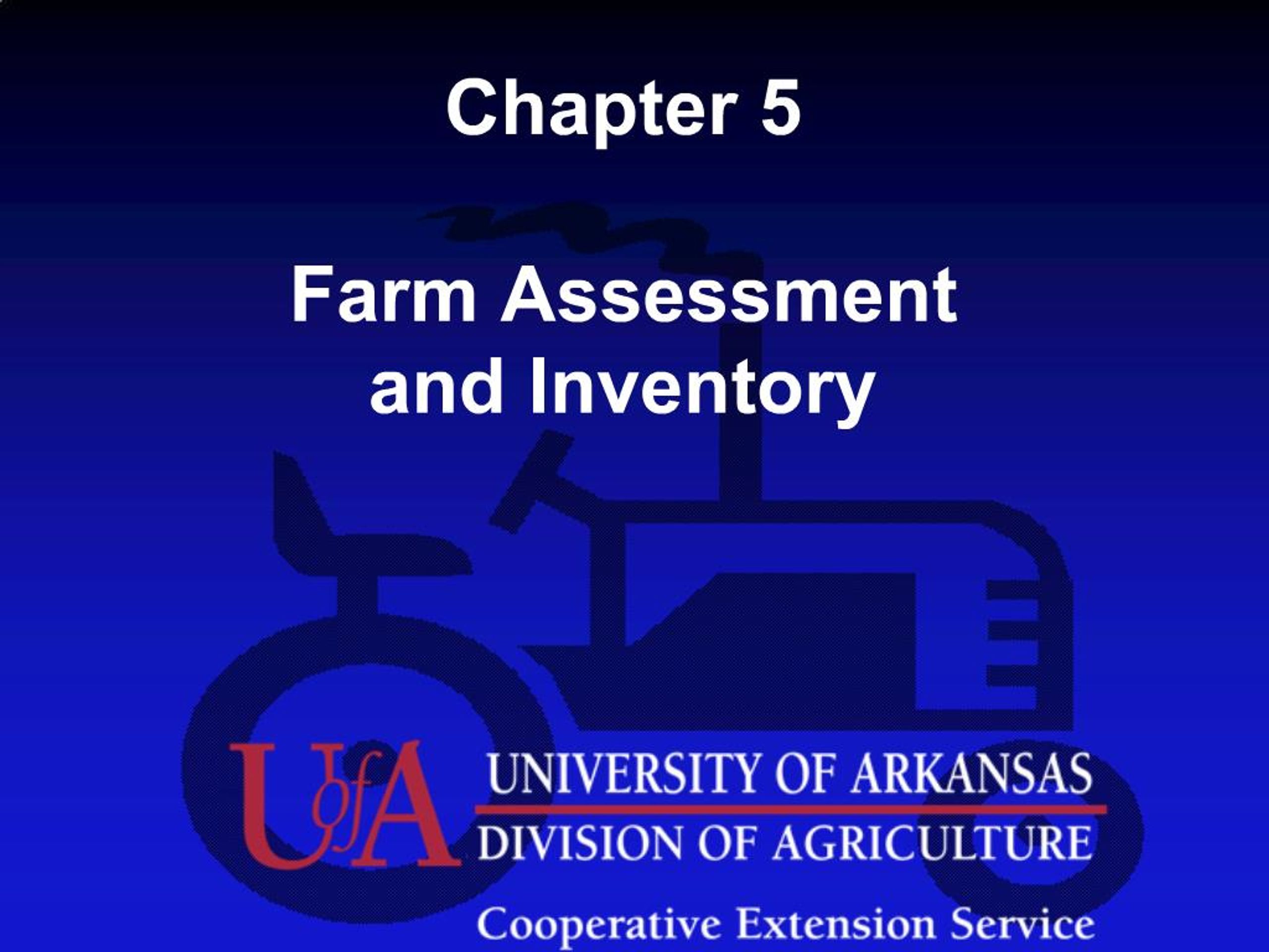 Farm Inventory Example PPT - Chapter 5 Farm Assessment and Inventory PowerPoint Presentation ...